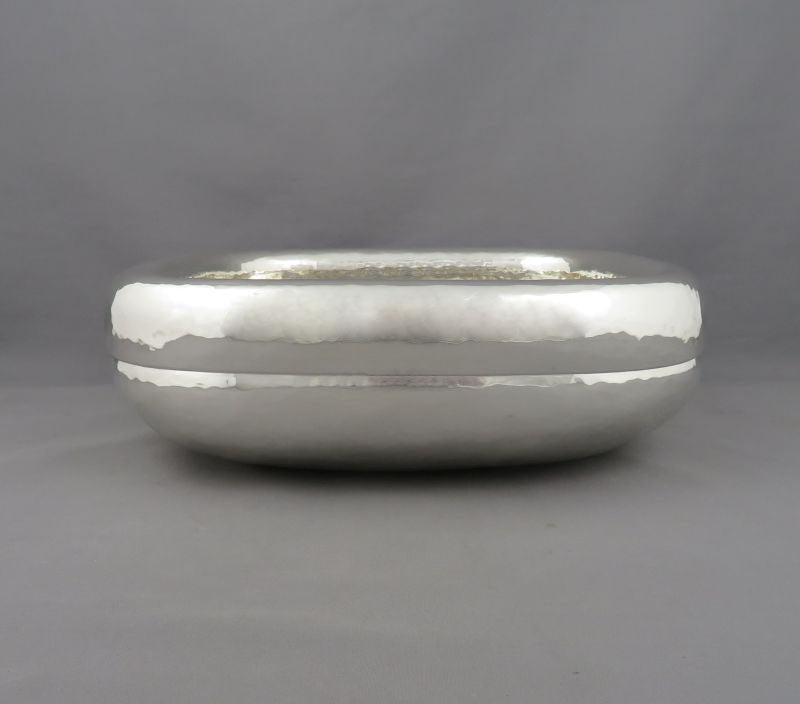 Modernist Sterling Silver Bowl - JH Tee Antiques