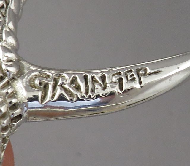 American Sterling Silver Gamecock Goblet - JH Tee Antiques