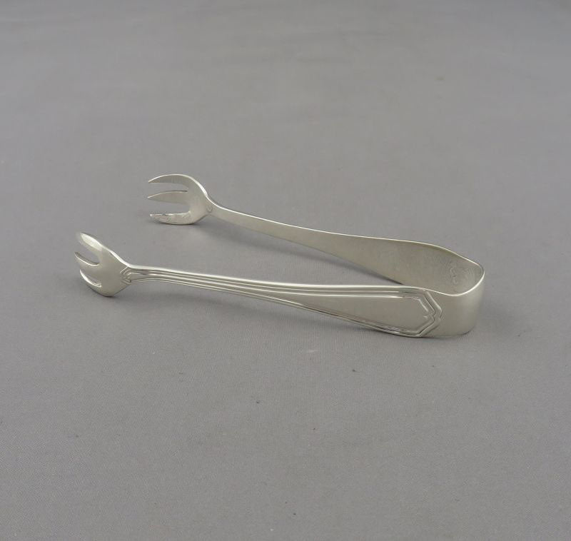 Birks Georgian Sterling Sugar Tongs - JH Tee Antiques