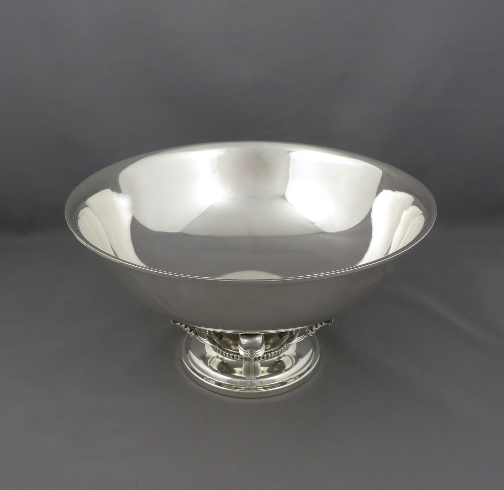 American Sterling Silver Centerpiece Bowl - JH Tee Antiques