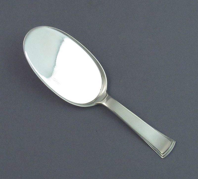 Art Deco Silver Pastry Server - JH Tee Antiques