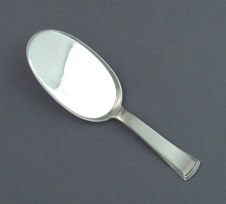 Art Deco Silver Pastry Server - JH Tee Antiques