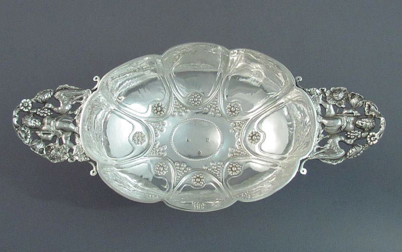 Dutch Silver Brandy Bowl - JH Tee Antiques