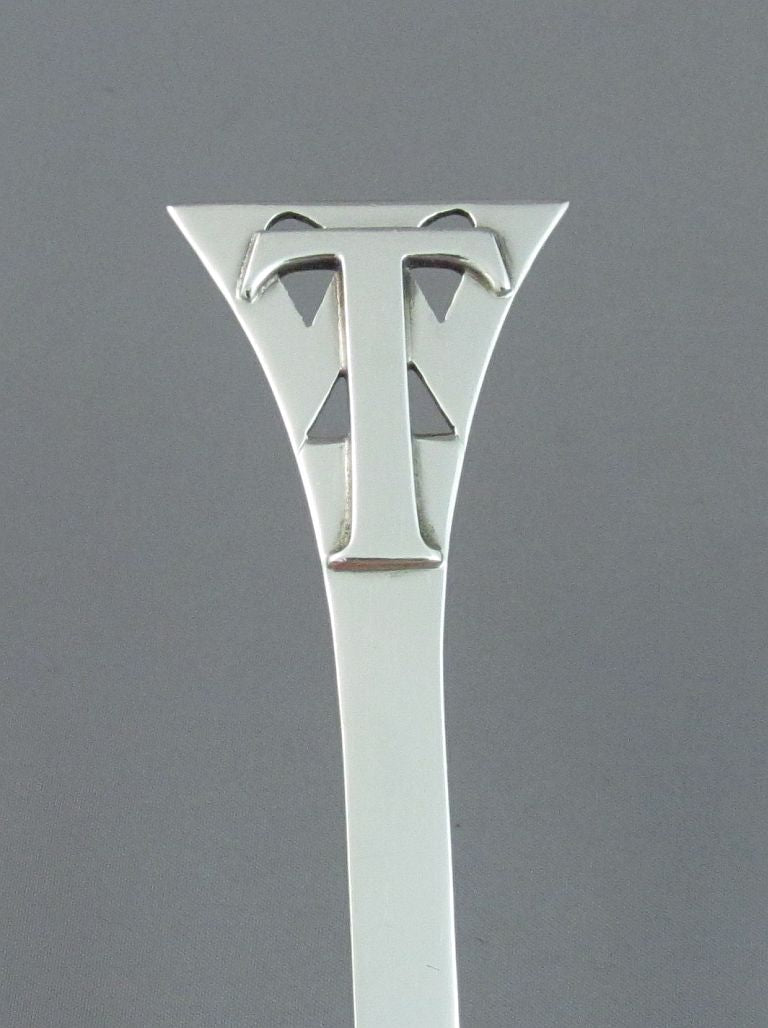 Pair of HG Murphy Silver Spoons - JH Tee Antiques