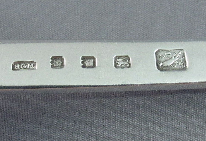 Pair of HG Murphy Silver Spoons - JH Tee Antiques