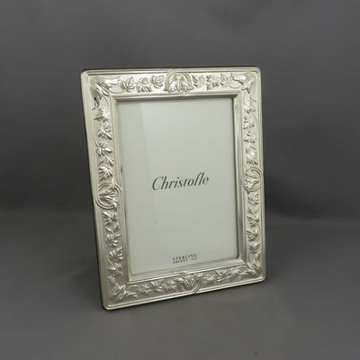 Christofle Sterling Silver Photo Frame - JH Tee Antiques
