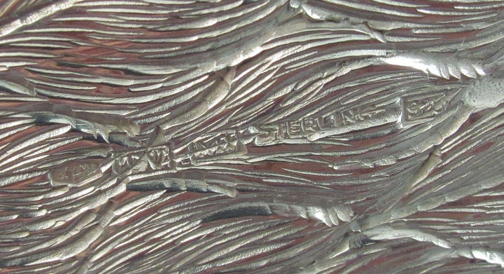 Sterling Silver Swan Centrepiece - JH Tee Antiques