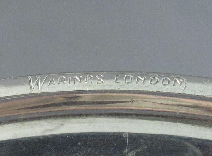 Edwardian Sterling Silver Monteith Bowl - JH Tee Antiques