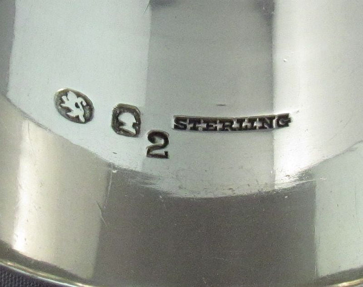 Antique Canadian Silver Napkin Ring - JH Tee Antiques