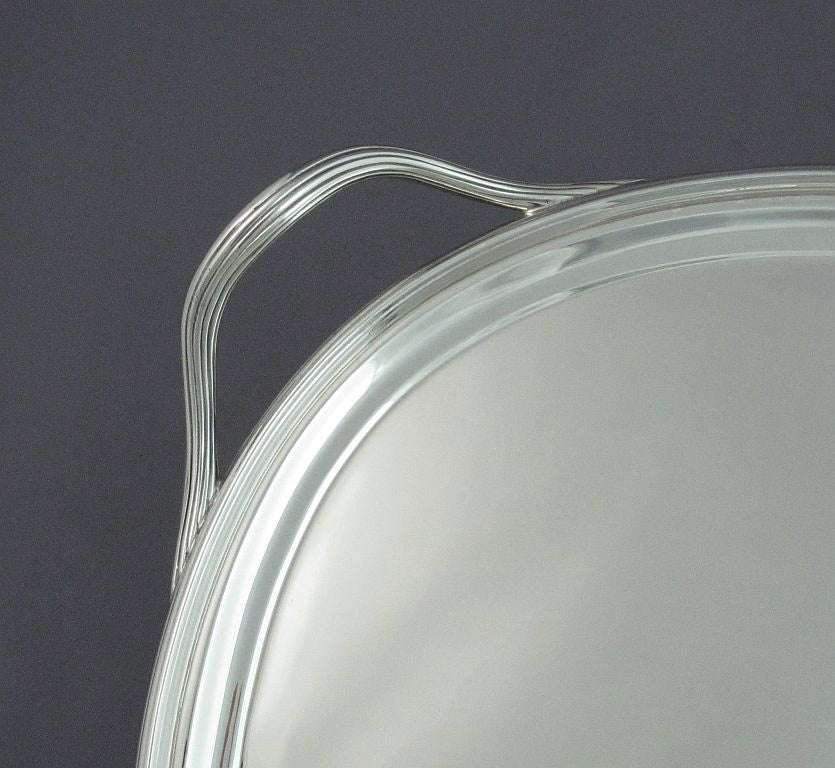 Tiffany Sterling Silver Tea Tray - JH Tee Antiques