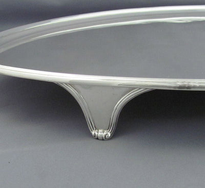 Tiffany Sterling Silver Tea Tray - JH Tee Antiques