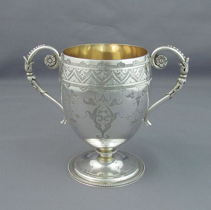 Victorian Sterling Silver Christening Set - JH Tee Antiques