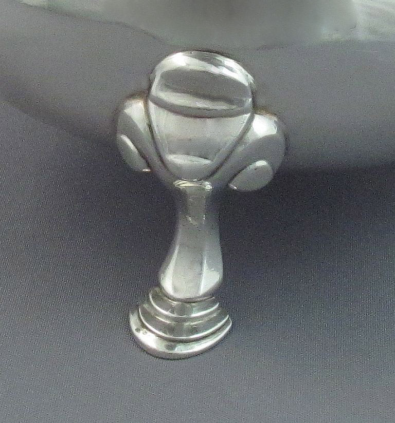 George III Sterling Silver Gravy Boat - JH Tee Antiques
