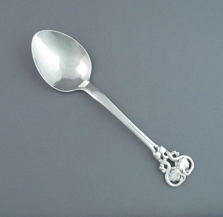Georg Jensen Sterling Serving Spoon - JH Tee Antiques