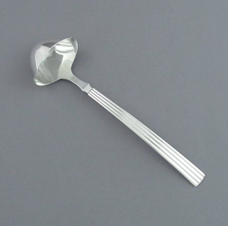 Georg Jensen Bernadotte Pattern Sauce Ladle - JH Tee Antiques