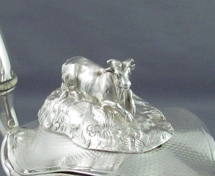 Massive French Sterling Silver Tea Service - JH Tee Antiques
