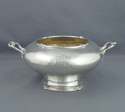 Massive French Sterling Silver Tea Service - JH Tee Antiques
