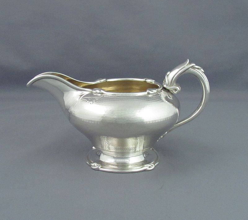 Massive French Sterling Silver Tea Service - JH Tee Antiques