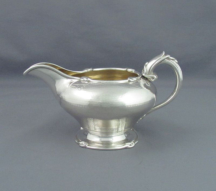 Massive French Sterling Silver Tea Service - JH Tee Antiques
