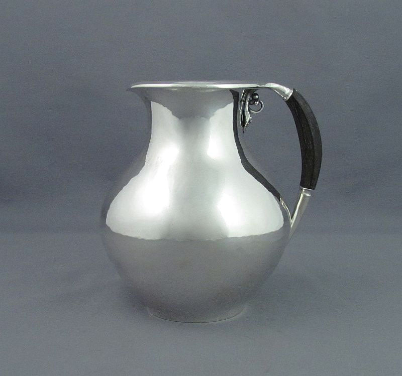Georg Jensen Silver Jug - JH Tee Antiques