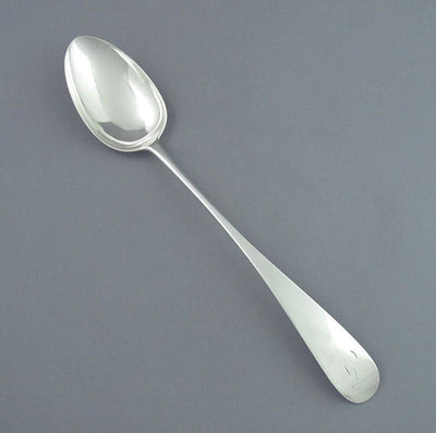 Aberdeen Silver Basting Spoon - JH Tee Antiques