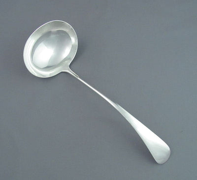 Birks Old English Sterling Soup Ladle - JH Tee Antiques