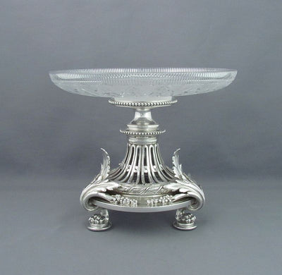 Christofle Silver Plated Dessert Stand - JH Tee Antiques