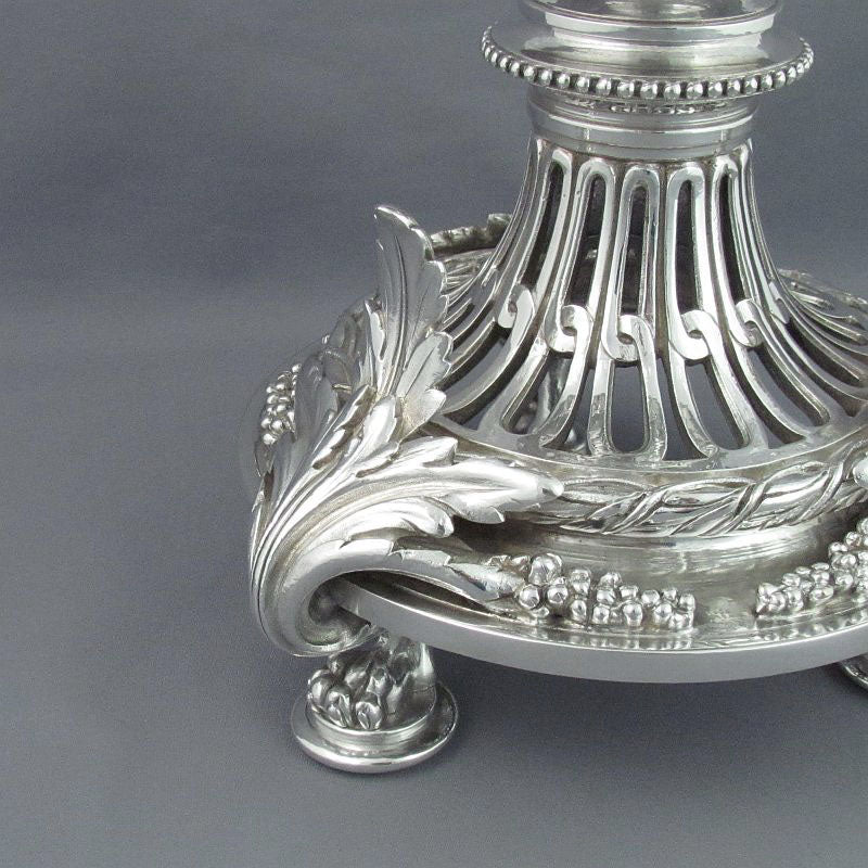 Christofle Silver Plated Dessert Stand - JH Tee Antiques