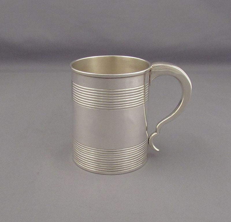 George III Sterling Silver Mug - JH Tee Antiques