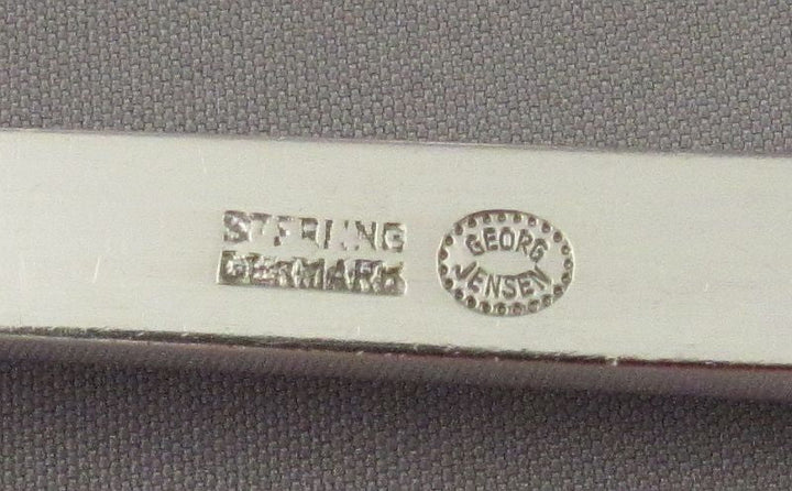 Four Georg Jensen Sterling Silver Lobster Picks - JH Tee Antiques