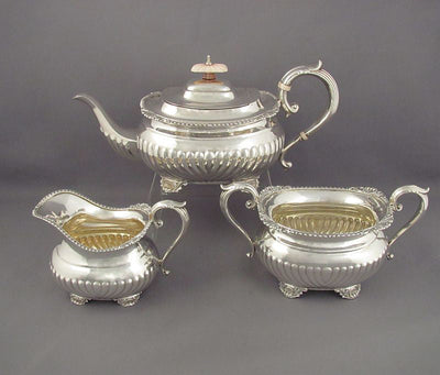 Birks Sterling Silver Tea Service - JH Tee Antiques
