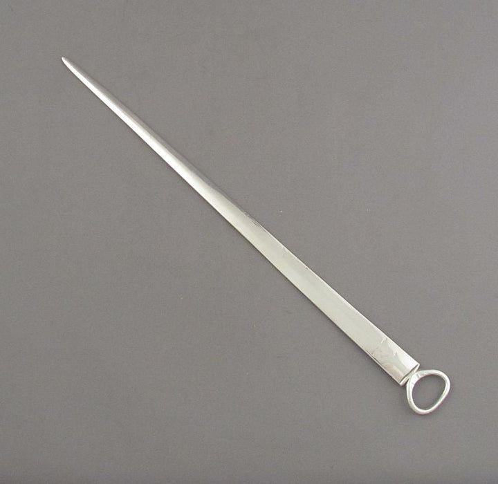 Rare 18th Century Chester Silver Meat Skewer - JH Tee Antiques