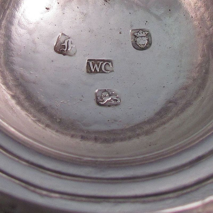 Antique George III Silver Tankard - JH Tee Antiques