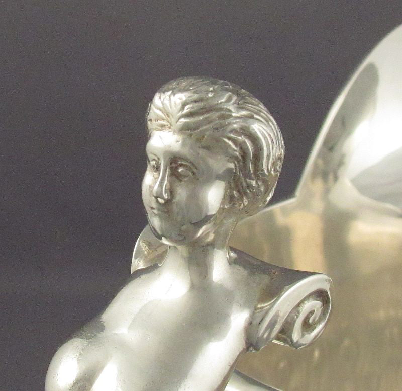 Queen Anne Style Sterling Silver Ewer - JH Tee Antiques