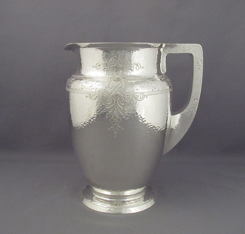 Gorham Sterling Silver Water Jug - JH Tee Antiques