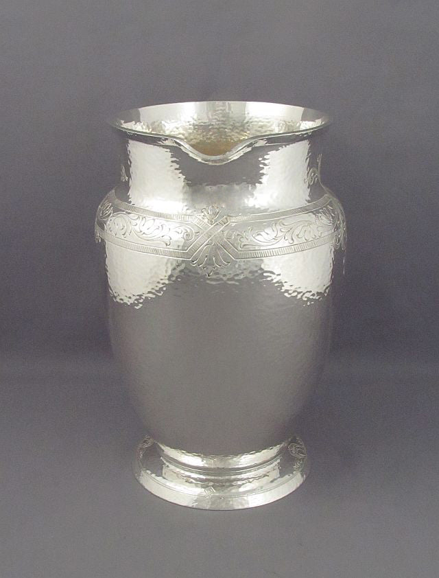 Gorham Sterling Silver Water Jug - JH Tee Antiques