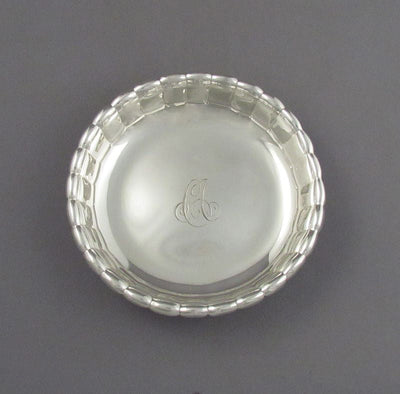 Pair of Tiffany Sterling Candy Dishes - JH Tee Antiques