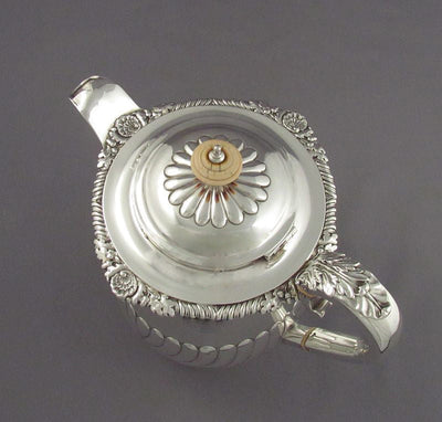 George IV Silver Coffee Biggin - JH Tee Antiques