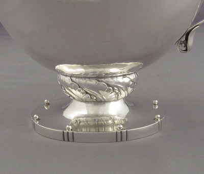 Georg Jensen Sterling Silver Sauce Boat 177 - JH Tee Antiques