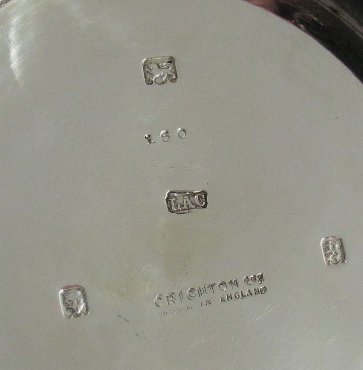 George I Style Sterling Silver Kettle - JH Tee Antiques