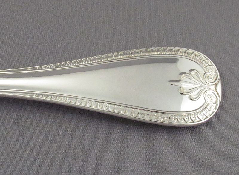 Christofle Malmaison Sterling Silver Flatware Set for 12 - JH Tee Antiques