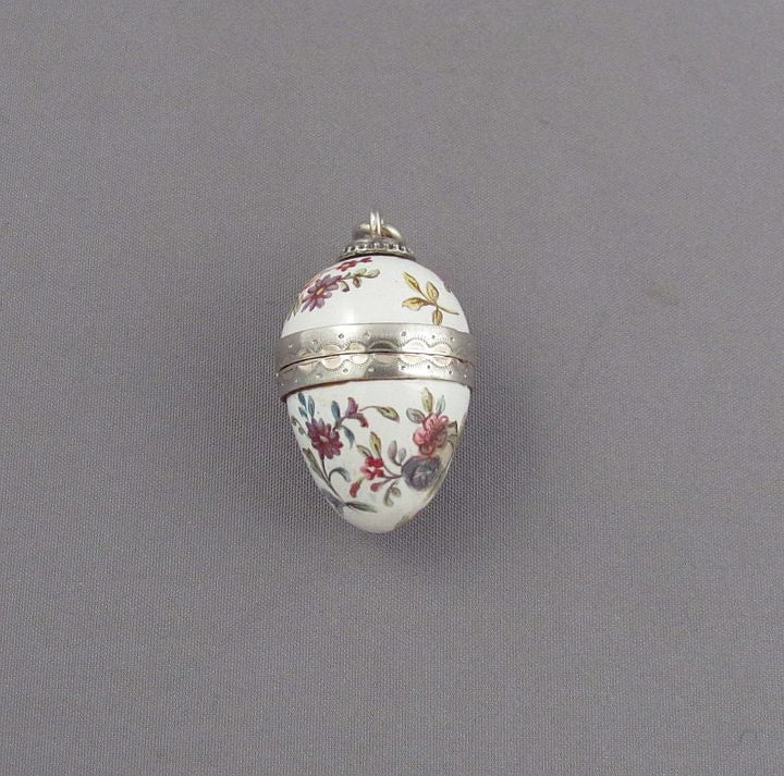 Viennese Silver and Enamel Vinaigrette - JH Tee Antiques