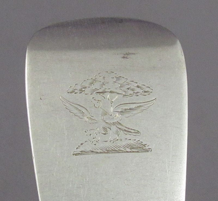 George Adams Fiddle Pattern Silver Table Forks - JH Tee Antiques