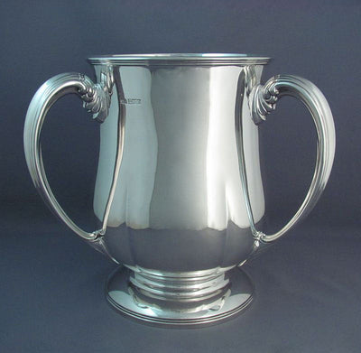 George V Sterling Silver Loving Cup - JH Tee Antiques