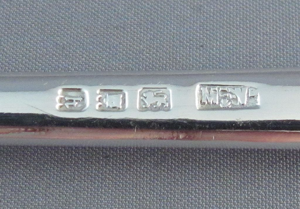 Rat Tail Sterling Silver Flatware set for 6 - JH Tee Antiques