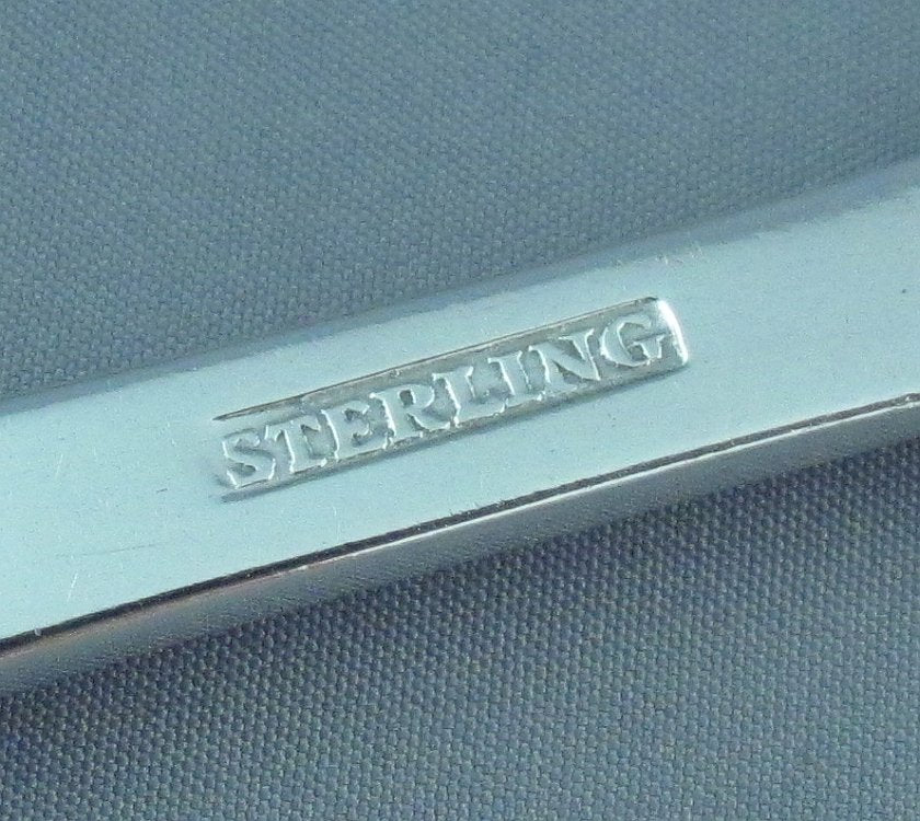 Irish Provincial Sterling Silver Marrow Scoop - JH Tee Antiques