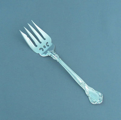 Birks Chantilly Pattern Sterling Cold Meat Fork - JH Tee Antiques