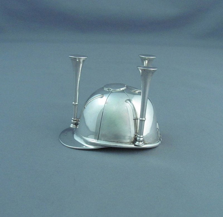 American Novelty Sterling Silver Stirrup Cup - JH Tee Antiques