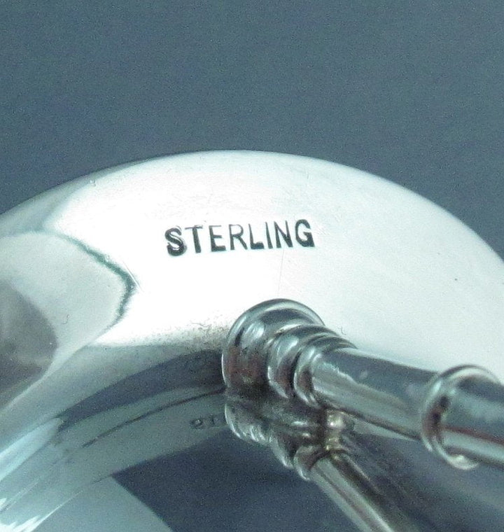 American Novelty Sterling Silver Stirrup Cup - JH Tee Antiques