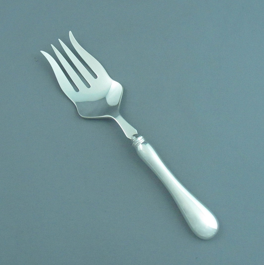 Birks Sterling Old English Pattern Serving Fork - JH Tee Antiques